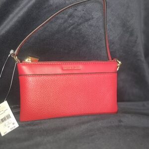 Michael Kors Red Leather Wrislet